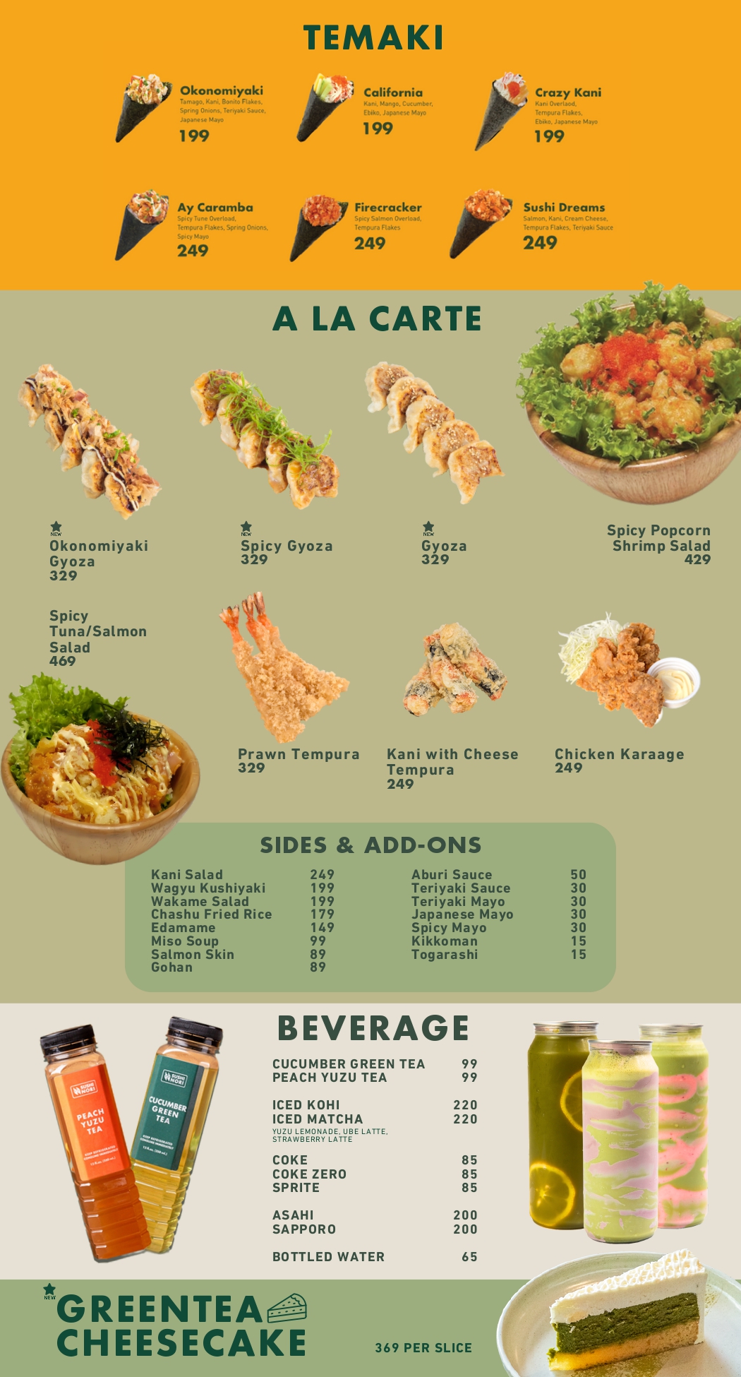 Sushi Nori Menu Page 6